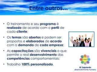 Treinamentos e palestras