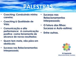 Treinamentos e palestras