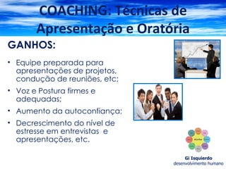 Treinamentos e palestras