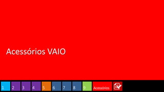 Acessórios VAIO

 