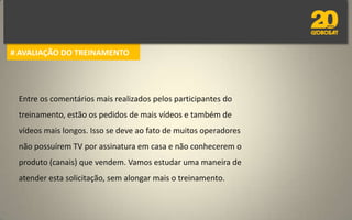 # AVALIAÇÃO DO TREINAMENTO