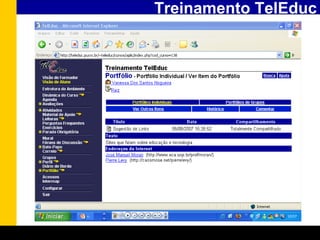 Treinamento TelEduc 