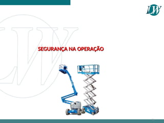 SEGURANÇA NA OPERAÇÃO
SEGURANÇA NA OPERAÇÃO
36
 