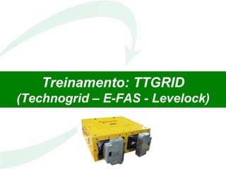 Treinamento: TTGRID
(Technogrid – E-FAS - Levelock)
 