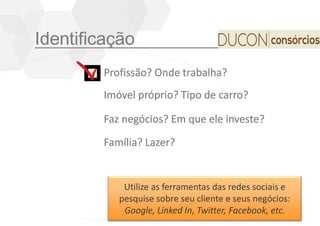 Treinamento DUCON CONSÓRCIOS