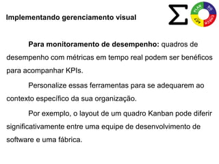 Treinamento Visual Management - Gestão visual produtiva | PDF