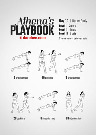 Treino darebee - Athenas