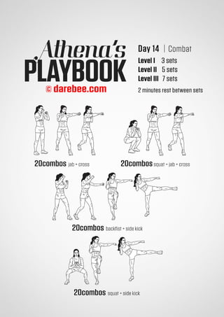 Treino darebee - Athenas