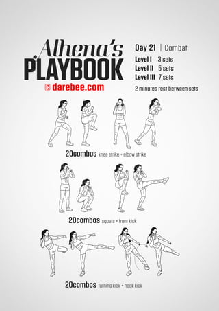 Treino darebee - Athenas