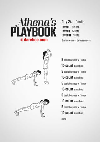 Treino darebee - Athenas