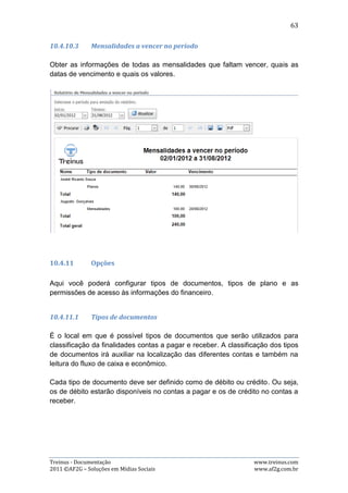 Documentação - Administração e Treinador