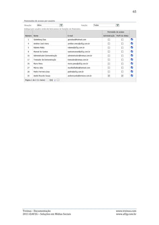Documentação - Administração e Treinador