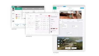 TOUR FRANCE
CANARY ISLANDS
CANADA TRIP
+ NEW GUIDE
CANADA TRIP
John Mesa
ES 39
Level 3
Fabio Ingroso
IT 42
Level 2
+ Add New
Customer
ASSIGN GUIDE ASSIGN UNIT
+
Ver ultimo Trip Finalizado
TRIPS
GUIDES
Day to Day Trip
Guide Proﬁle
Trip Composer
 