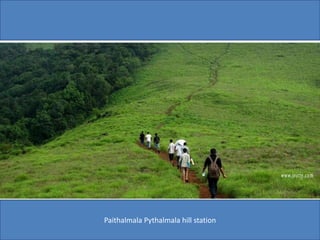 Paithalmala Pythalmala hill station
 