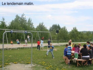 Être à la tache au bon moment