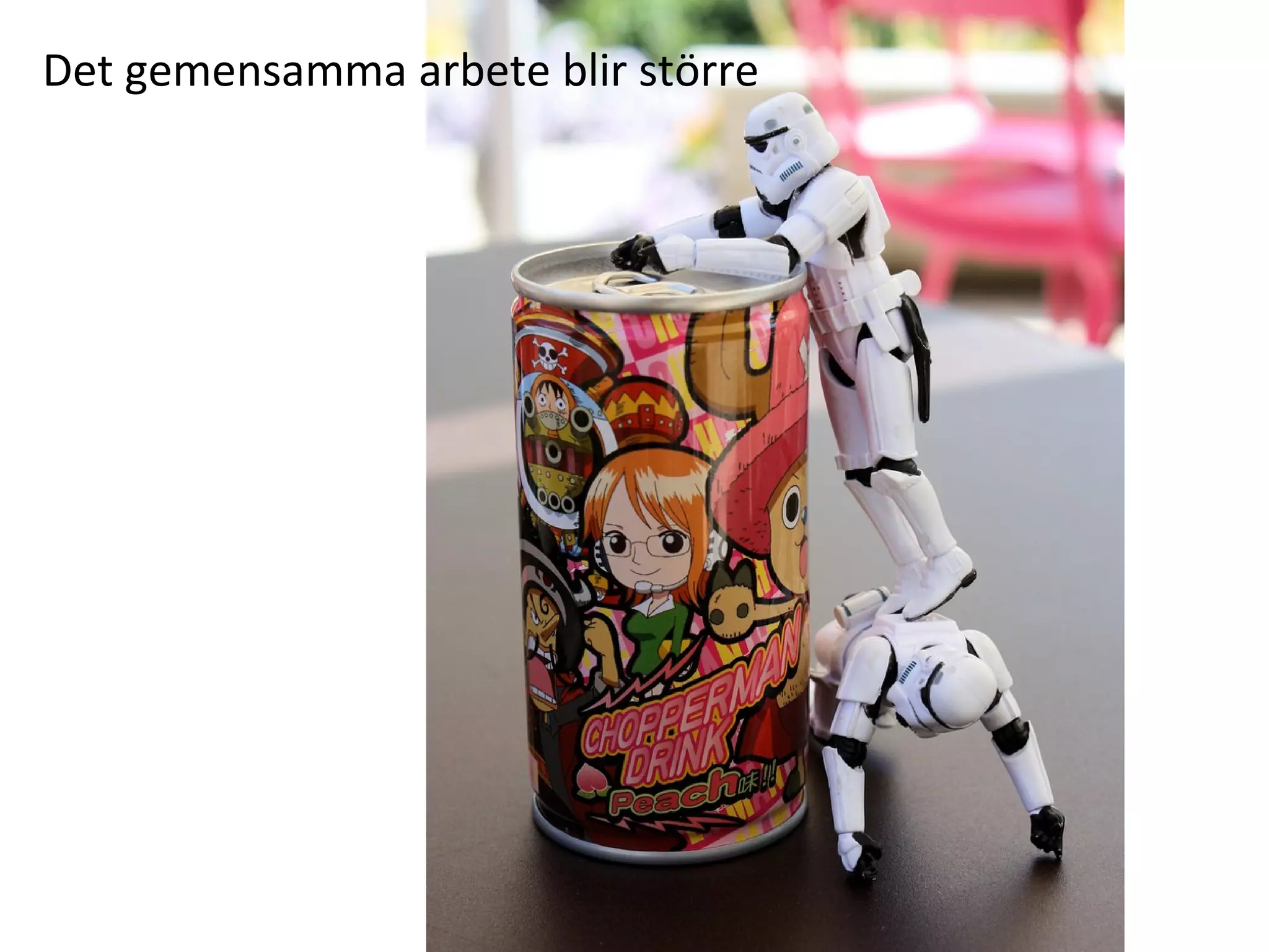 Det gemensamma arbete blir större 