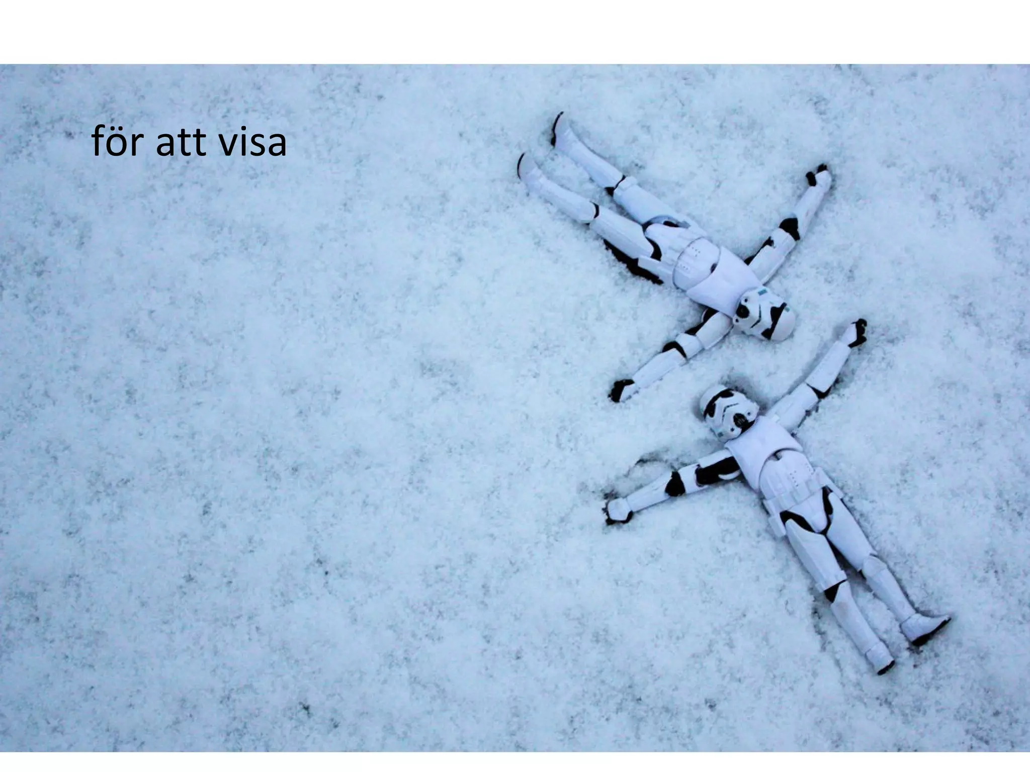 för att visa 