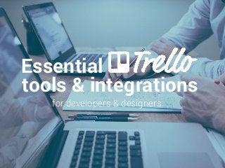 @tompeham I @usersnap
Essential
tools & integrations
for developers & designers
 