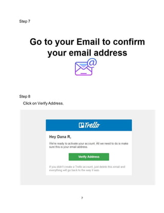 7
Step 7
Step 8
Click on Verify Address.
 