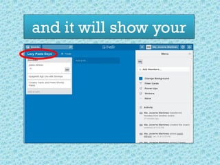 and it will show your
 