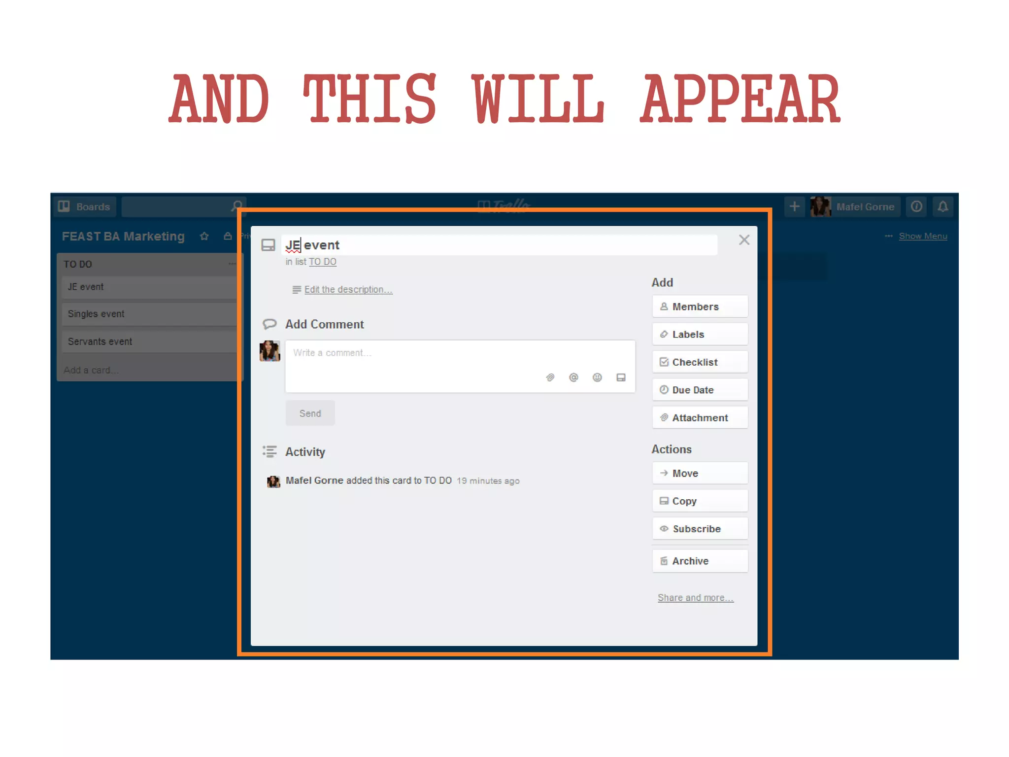 AND THIS WILL APPEAR
 