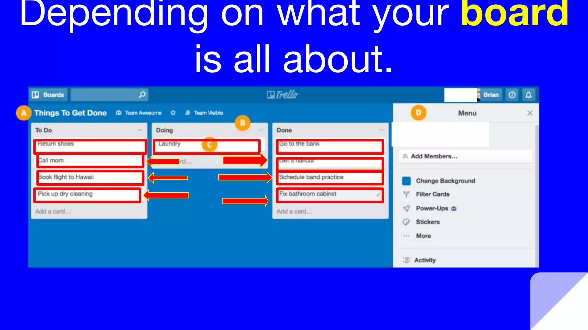Depending on what your board
is all about.
 