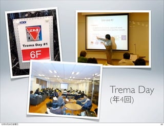 Trema Day
(年4回)
4413年5月24日金曜日
 