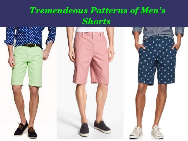 mens shorts pattern