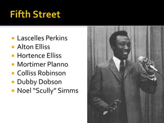 Trench Town Presentation | PDF
