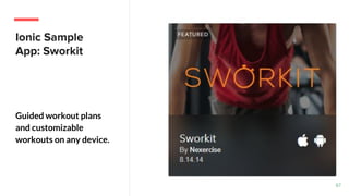 Guided workout plans
and customizable
workouts on any device.
 