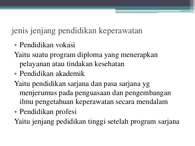 Trend dan issue dibidang pendidikan keperawatan komunitas 1