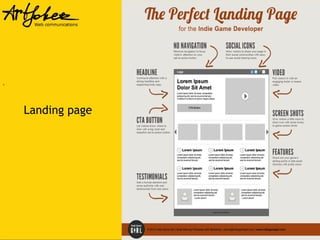 .

Landing page

 