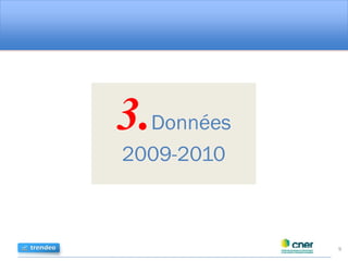 3.Données
2009-2010
9
 