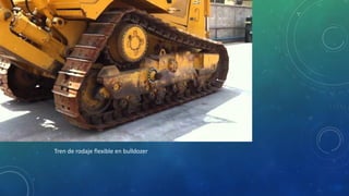 Tren de rodaje flexible en bulldozer
 