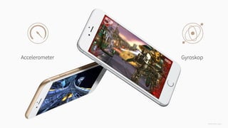 16 IMAGE CRED: Apple
GyroskopAccelerometer
 