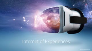 Internet of Experiences
IMAGE CRED: blog.harmonicinc.com
 