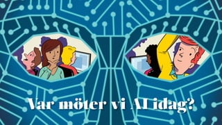 38
Var möter vi AI idag?
 
