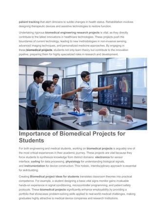 Trending Biomedical Projects Ideas for College Students.docx