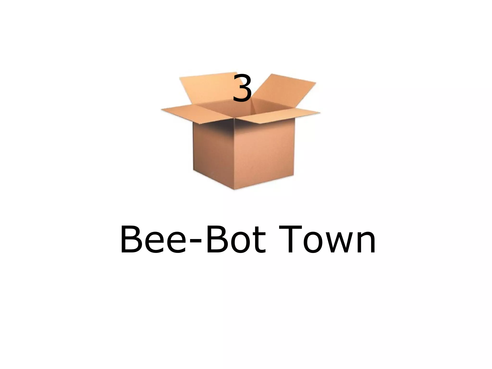 3

Bee-Bot Town

 