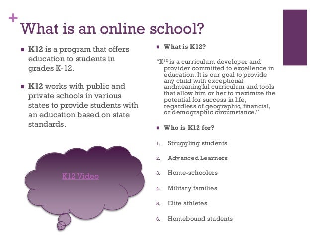 K-12 Online Schools