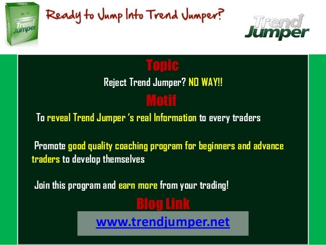 Trend jumper forex