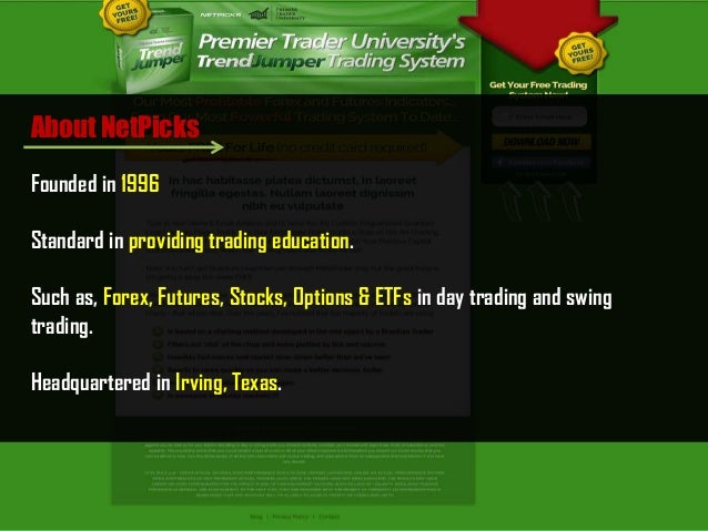 Ptu trend jumper trading system review