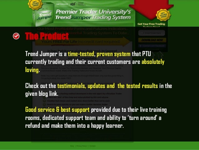Ptu trend jumper trading system