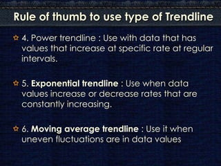 Trend lines | PPTX