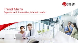 Trend Micro
Experienced, Innovative, Market Leader
 