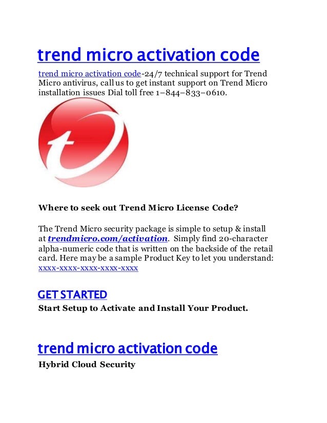 Trend Micro Maximum Security 5 Devices 2019 1 Year Unique Global Key Code