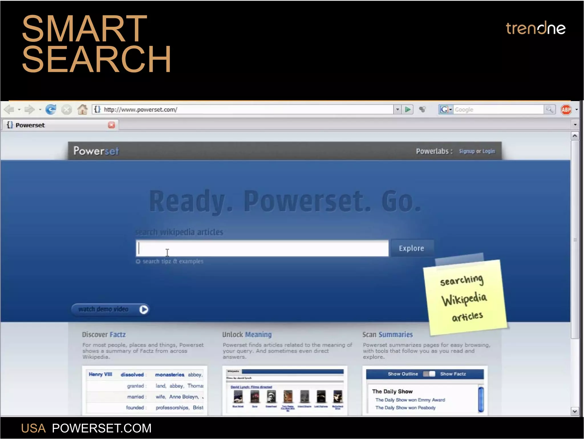 Trend One (Web Expansion) Grape Online Strategies 2009 by Nick Sohnemann