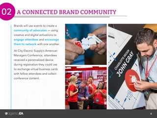 4
Smart brands will cut through the clutter and connect with their audiences through a human-to-human
approach, building authentic, emotional ties.
The Happiness Hub at Hampton’s 2016 GM Huddle provided a tangible way for attendees to further
connect with the brand and other attendees.
HUMAN-TO-HUMAN01
 