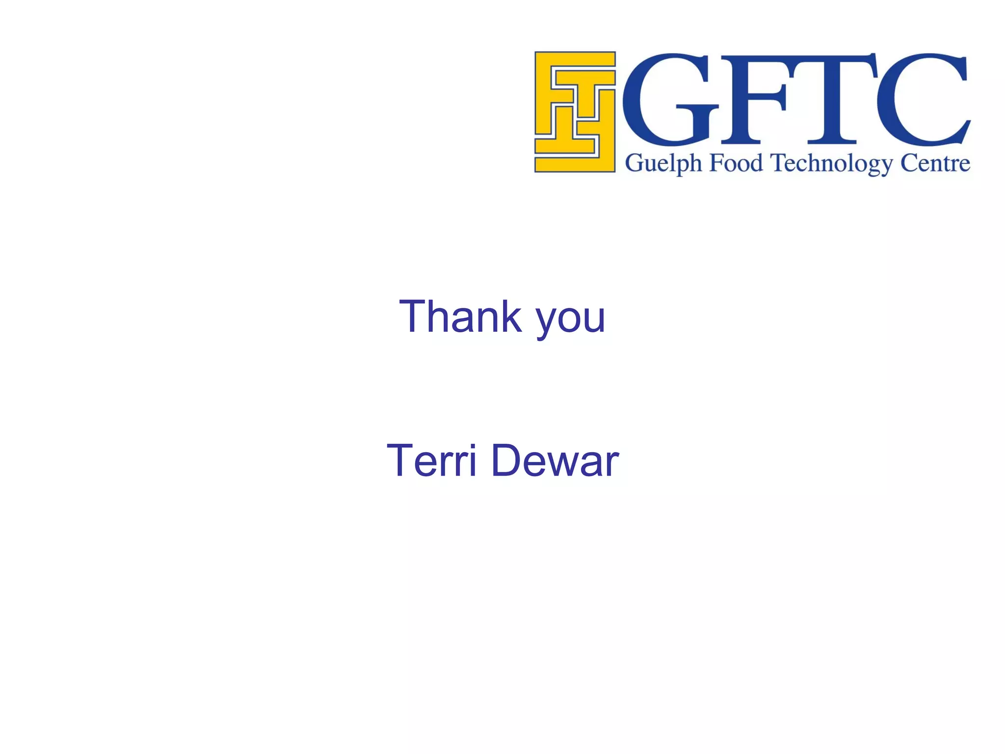Thank you


Terri Dewar
 