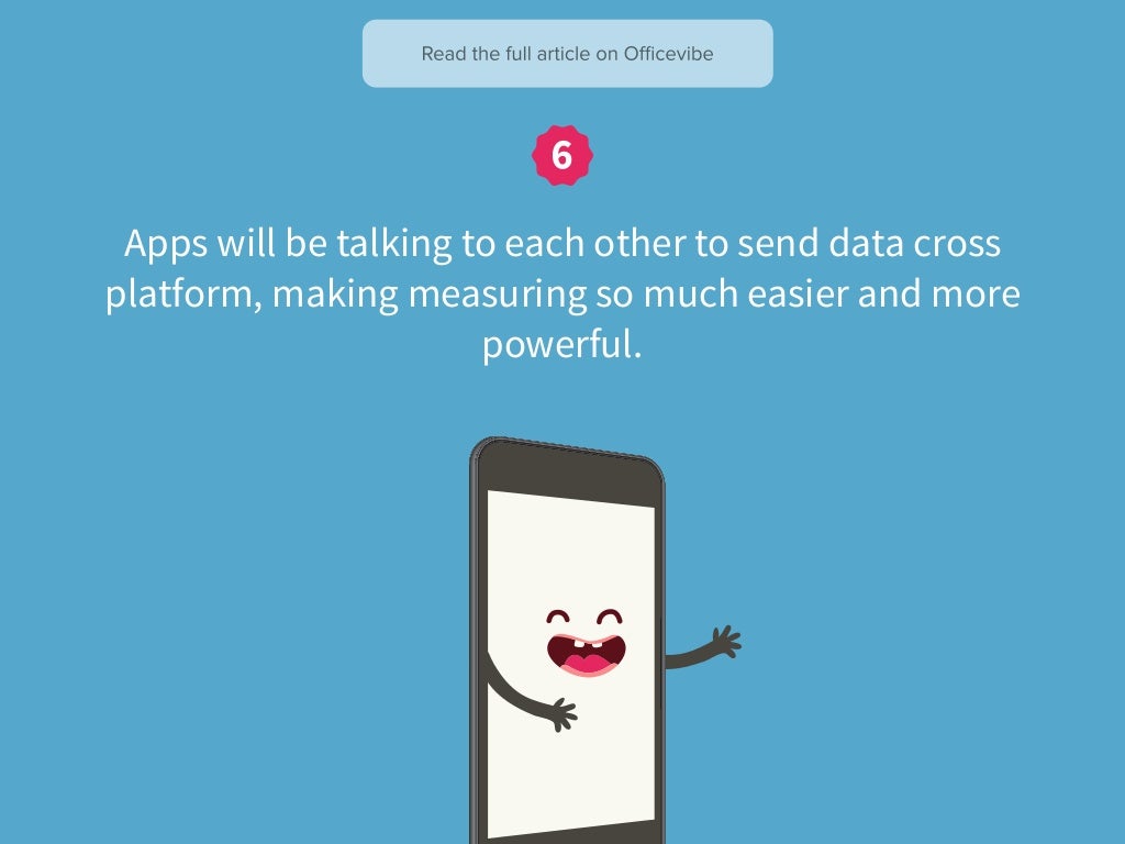 Apps will be talking to